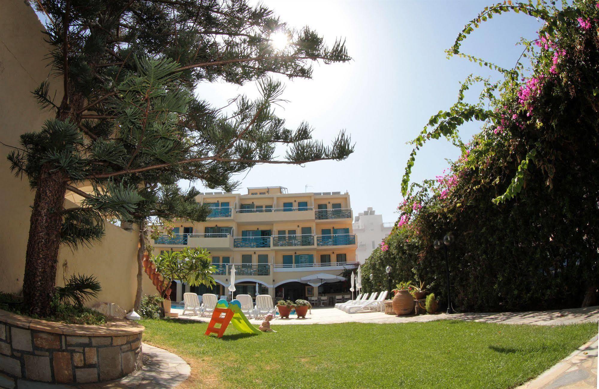 Petra Beach Hotel Limenas Chersonisou Exterior foto